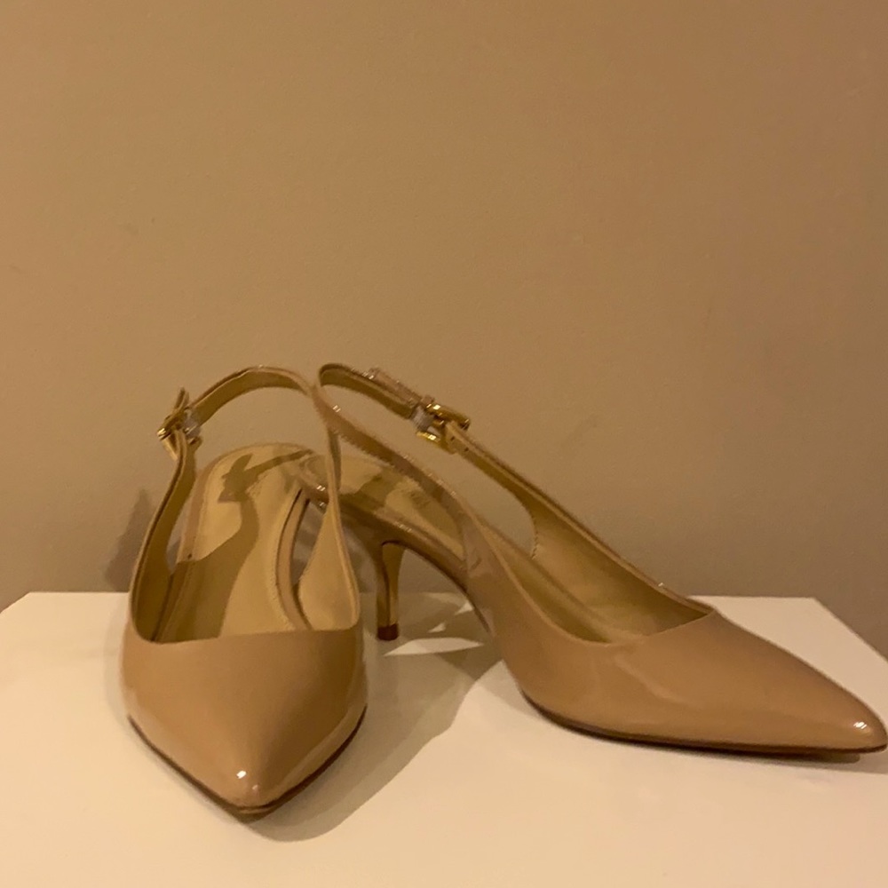 MK Nude Kitten heels EXCELLENT CONDITION, only worn once indoors!